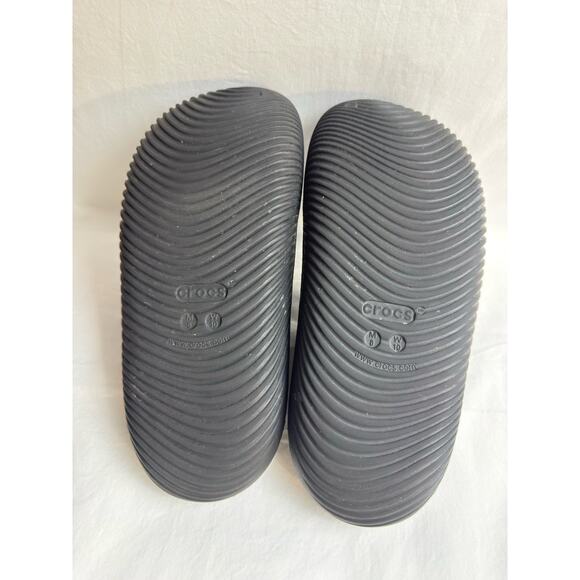 Crocs Mellow Recovery Clogs Black Unisex Men’s 8 Women’s 10 Comfort Slides - Picture 9 of 10
